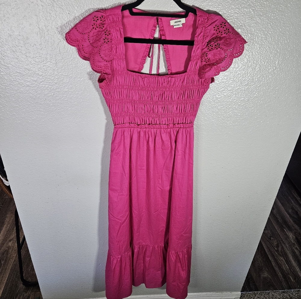 Jason Wu Hot Pink Maxi Dress Size S